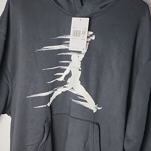 Men's Black Nike Jordan Graphic Hoodie MVP